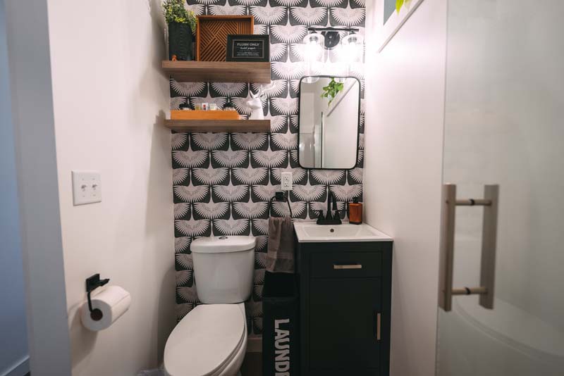 single bathroom vanity