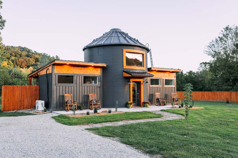Hocking Hills Cottage Company Silo Cottage